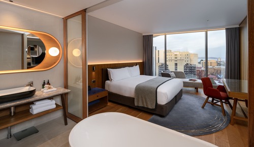 Suite, 1 habitación, Acceso al salón del club, vistas al puerto