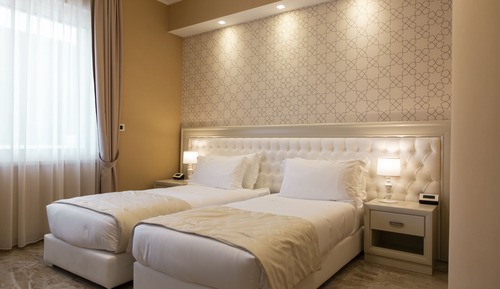 Habitación cuádruple, vistas al jardín