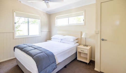 Cabaña familiar, 2 habitaciones, accesible para personas con discapacidad