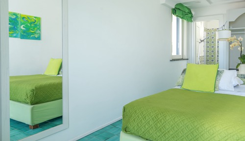 Habitación doble superior, 1 cama doble, vistas al mar