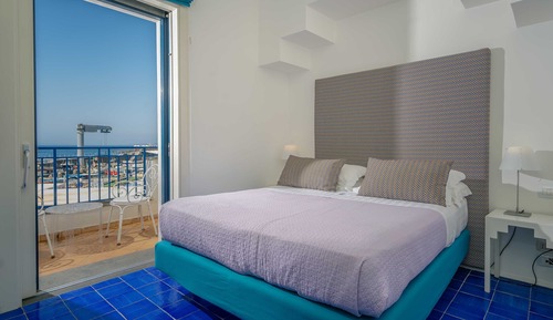 Habitación estándar doble, 1 cama doble, vistas al mar