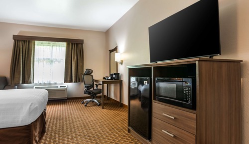 Habitación estándar, 2 camas de matrimonio, no fumadores, frigorífico y microondas