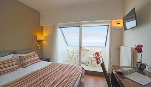 Habitación panorámica doble, mirando al mar