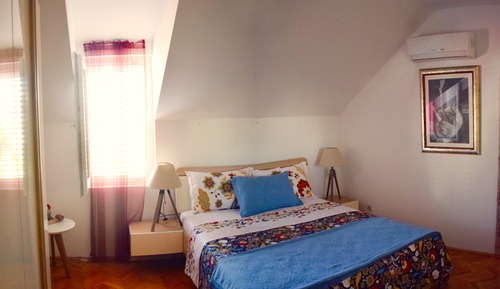 Habitación doble, baño privado, vistas al mar