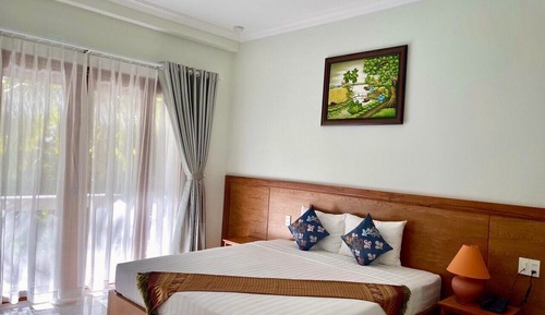 Habitación Deluxe con 1 cama doble o 2 individuales, vistas al jardín