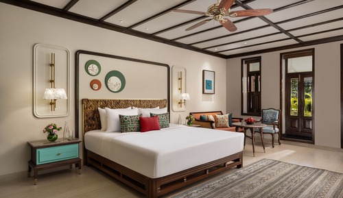Habitación Premium, 1 cama de matrimonio grande (With Sit-out)