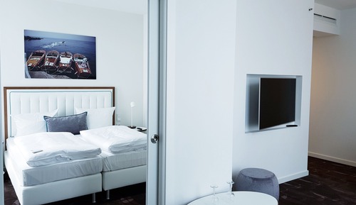 Suite estándar, 1 cama de matrimonio con sofá cama