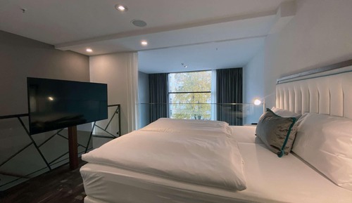 Suite superior, 1 cama de matrimonio con sofá cama