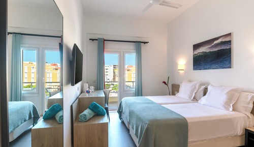 Habitación Deluxe doble, balcón, vistas al mar (Renovada)