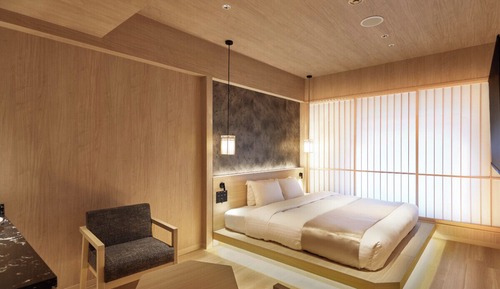 Habitación de lujo, 1 cama de matrimonio grande, no fumadores (Luxury floor1-2pax use)