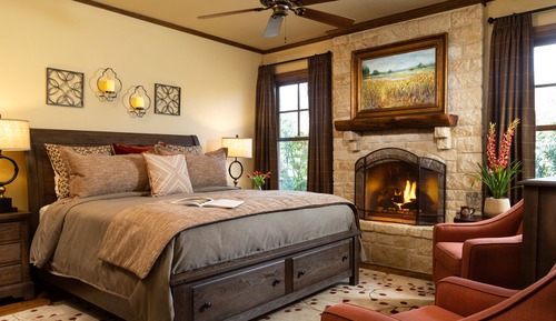 Habitación estándar, 1 cama de matrimonio grande, chimenea