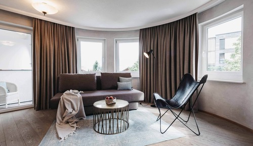 Habitación junior doble, en una planta alta