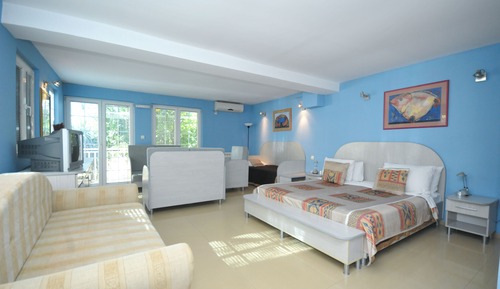 Suite estudio estándar, balcón