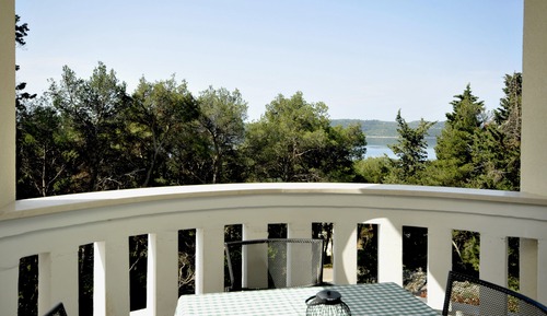 Apartamento superior, balcón, vistas al mar