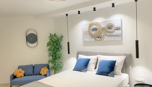 Estudio Confort, 1 habitación, balcón, vistas al mar