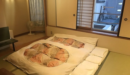 Habitación tradicional, varias camas (8 Tatami Mats)