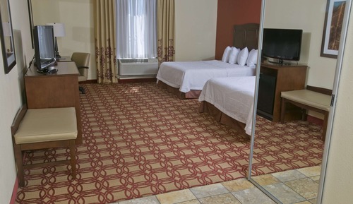Habitación, 2 camas de matrimonio, accesible para personas con discapacidad, no fumadores