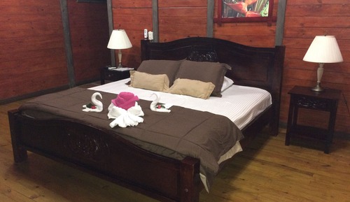 Cabaña Deluxe, 1 cama de matrimonio grande