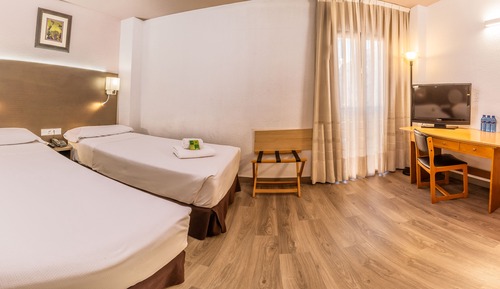 Habitación triple estándar, 3 camas individuales (for 2 adults and 1 child)