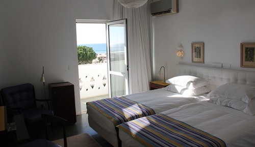 Habitación doble, vistas al mar