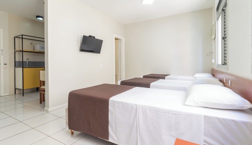 Habitación económica con 2 camas individuales (sem sacada)
