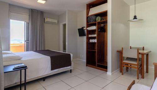 Habitación doble superior, 1 cama doble, balcón