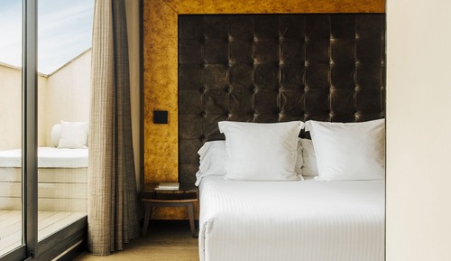 Suite Jewel, 1 cama doble, terraza, vistas a la ciudad