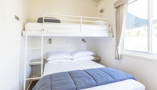 Cabaña, 2 habitaciones, vistas al jardín