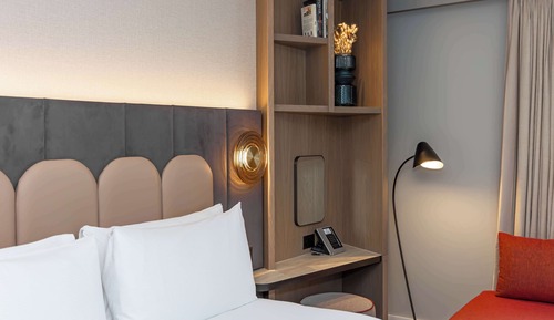 Habitación ejecutiva, 1 cama de matrimonio grande, en una planta alta