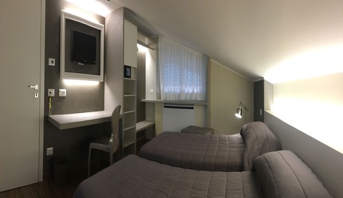 Habitación con 1 cama doble o 2 individuales
