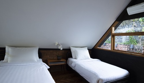 Suite Deluxe, varias camas, balcón, vistas al valle
