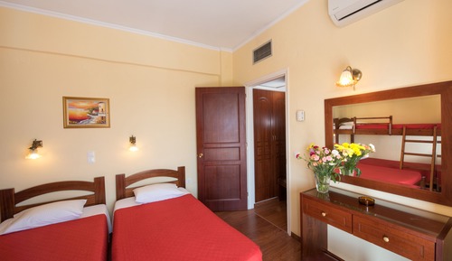 Habitación cuádruple familiar