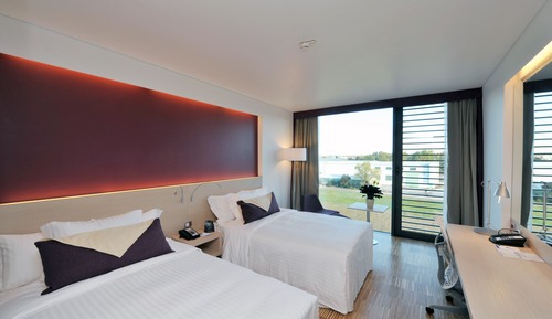 Habitación, 2 camas de matrimonio