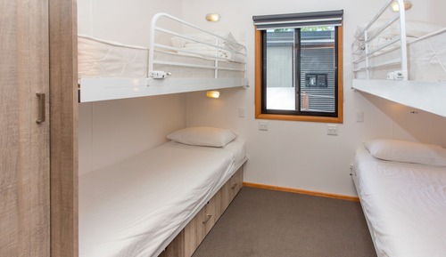 Cabaña familiar, 2 habitaciones, accesible para personas con discapacidad