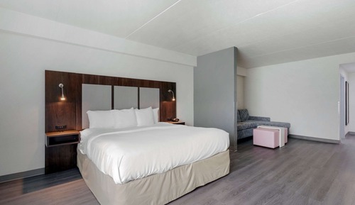 Suite, 1 cama de matrimonio grande con sofá cama, no fumadores (Roll-In Shower)