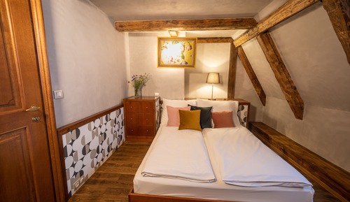Suite junior, cocina básica, vistas a la ciudad (1 private bedroom)