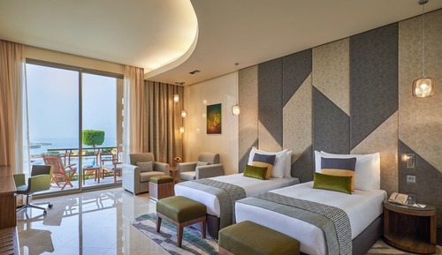 Habitación Deluxe, 1 cama de matrimonio grande, acceso a la piscina