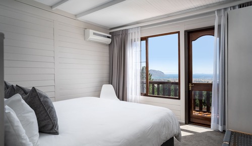Suite de lujo, 1 cama de matrimonio grande, vistas al mar, mirando al mar