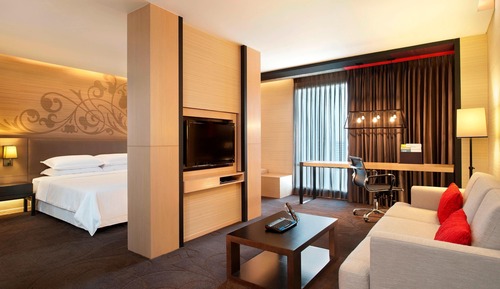 Suite estudio junior, 1 cama de matrimonio grande, no fumadores