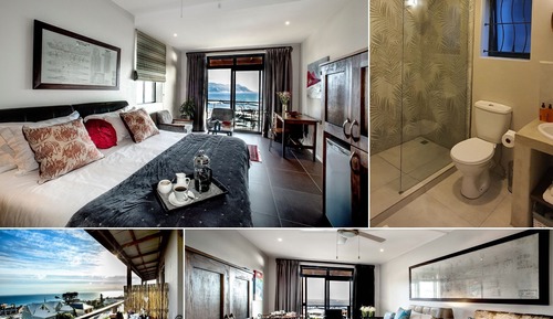 Habitación ejecutiva con 1 cama doble o 2 individuales, balcón, vistas al mar