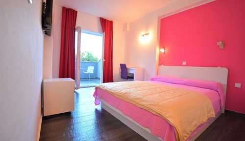 Habitación individual, balcón, vistas al mar