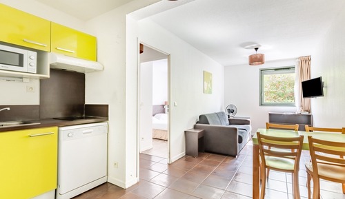 Apartamento, 1 cama de matrimonio con sofá cama