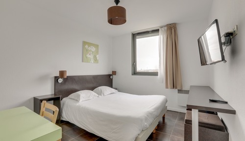 Estudio, 1 cama de matrimonio