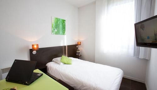 Estudio, 1 cama individual grande