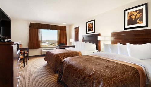 Habitación estándar, 2 camas de matrimonio, planta baja