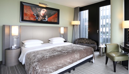 Habitación Deluxe, 1 cama de matrimonio grande, con vistas (Club Deluxe)