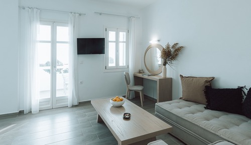 Suite junior, balcón, vistas al mar