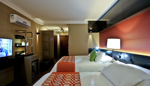 Habitación cuádruple Deluxe