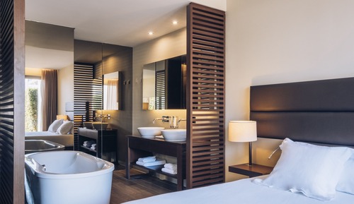 Habitación doble, vistas al jardín