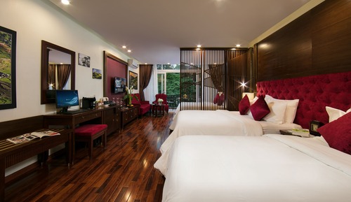 Habitación familiar, balcón